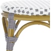 Safavieh Home Collection Kipnuk Blue&White Indoor/ Outdoor Barstool(Grey / White)