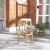 Safavieh Home Collection Kipnuk Blue&White Indoor/ Outdoor Barstool(White)