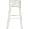 Safavieh Home Collection Percy White Rattan 30-inch Bar Stool
