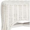 Safavieh Home Collection Percy White Rattan 30-inch Bar Stool