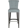 Safavieh Hudson Collection Addo Ring Charcoal and Espresso 29.7-inch Bar Stool(Sky Blue)