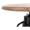 Safavieh Kai Counter Stool, Natural Honey and Black