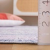 Safavieh Washable Rug Arizona Collection – 8′ x 10′, Rust & Grey, Slip Resistant & Easy to Clean, Ideal for Living Room, Bedroom, Home Office, Dining Space (ARZ223Q)(Pink/Beige)