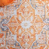Safavieh Washable Rug Arizona Collection – 8′ x 10′, Rust & Grey, Slip Resistant & Easy to Clean, Ideal for Living Room, Bedroom, Home Office, Dining Space (ARZ223Q)(Rust/Grey)