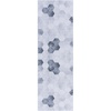 SAFAVIEH Washable Rug Faux Hide Collection – 5′ x 8′, Ivory & Grey, Slip Resistant, Modern Printed Pattern, Ideal for Living Room, Bedroom, Home Office, Dining Space (FAH546A)(Ivory/Grey)