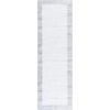 SAFAVIEH Washable Rug Malibu Collection – 5′ x 8′, Ivory & Grey, Slip Resistant & Easy Cleaning, Ideal for Living Room, Bedroom, Home Office, Nursery, Kids Playroom, Dining Space (MBU823A)(Ivory/Grey)
