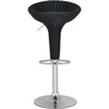 Safavieh Home Collection Monicka Wicker Black Adjustable Swivel Gas Lift 23.2-31.7-inch Bar Stool(black)