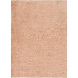 SAFAVIEH Washable Rug Faux Rabbit Fur Shag Collection – 5′ x 7′, Beige, Slip Resistant & Easy Cleaning, Ideal for Living Room, Bedroom, Kids Playroom, Nursery, Dining Space (FRF500B)(Beige)