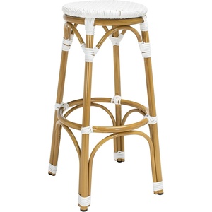Safavieh Home Collection Kipnuk Blue&White Indoor/ Outdoor Barstool(White)