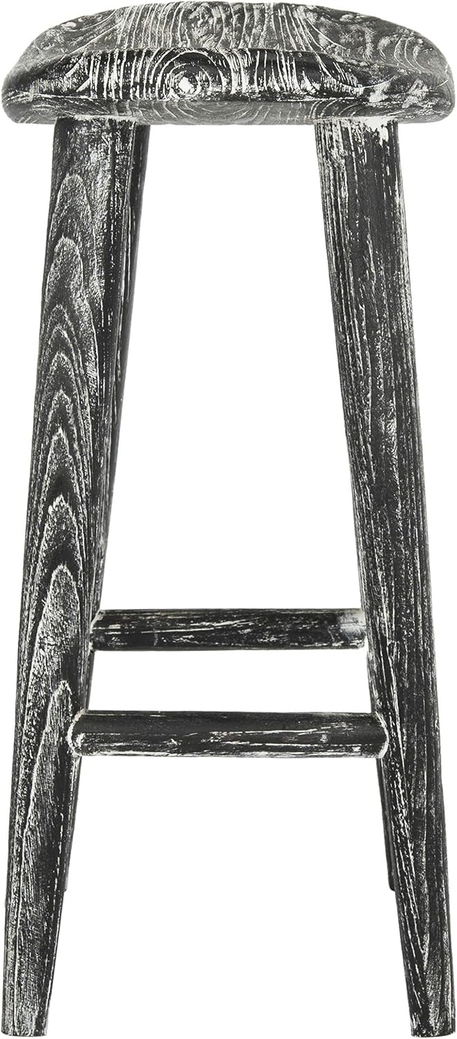image:imageSAFAVIEH BST1000A Counter Stool One Size BlackWhite