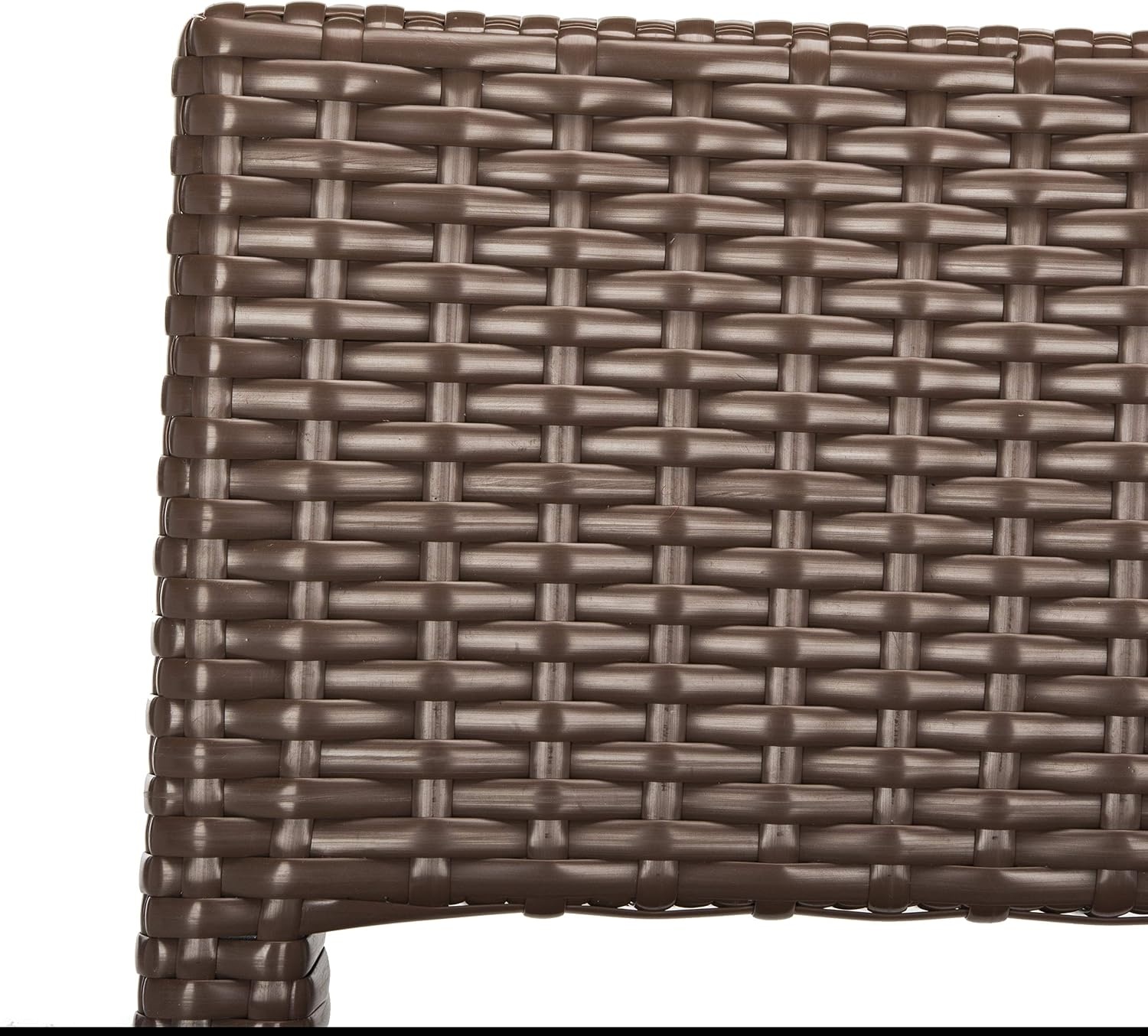 image:imageSAFAVIEH FOX5212A Collection Landry Black IndoorOutdoor Bar StoolBrown