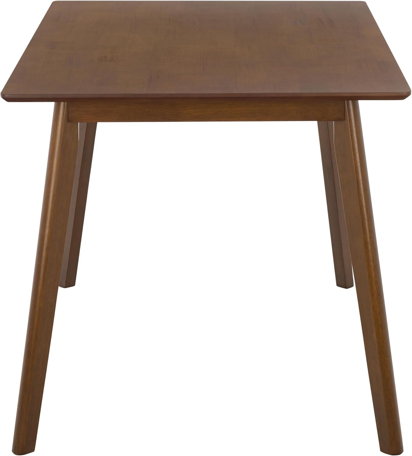 image:imageSAFAVIEH Furniture Amelin Dining Table Walnut Wood Modern Rectangular Dining Table Ideal for Dining Room Kitchen 472 W x 315 D x 295 H DTB4302AWalnut