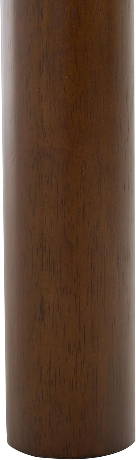 image:imageSAFAVIEH Furniture Naomina Round Dining Table Walnut Wood Modern Round Dining Table Ideal for Dining Room Kitchen 472 W x 472 D x 295 H DTB4303AWalnut