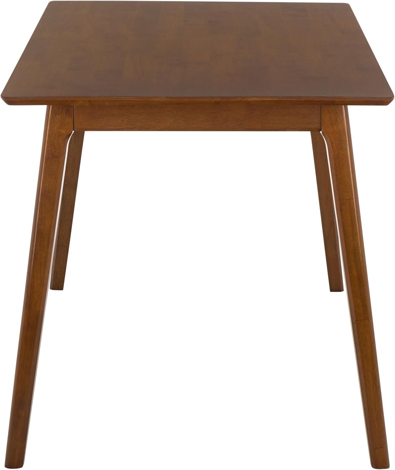 image:imageSAFAVIEH Furniture Teru Rectangle Dining Table Brown Solid Wood Modern Dining Table Ideal for Dining Room Kitchen 4724 W x 2953 D x 2953 H DTB3600ABrown