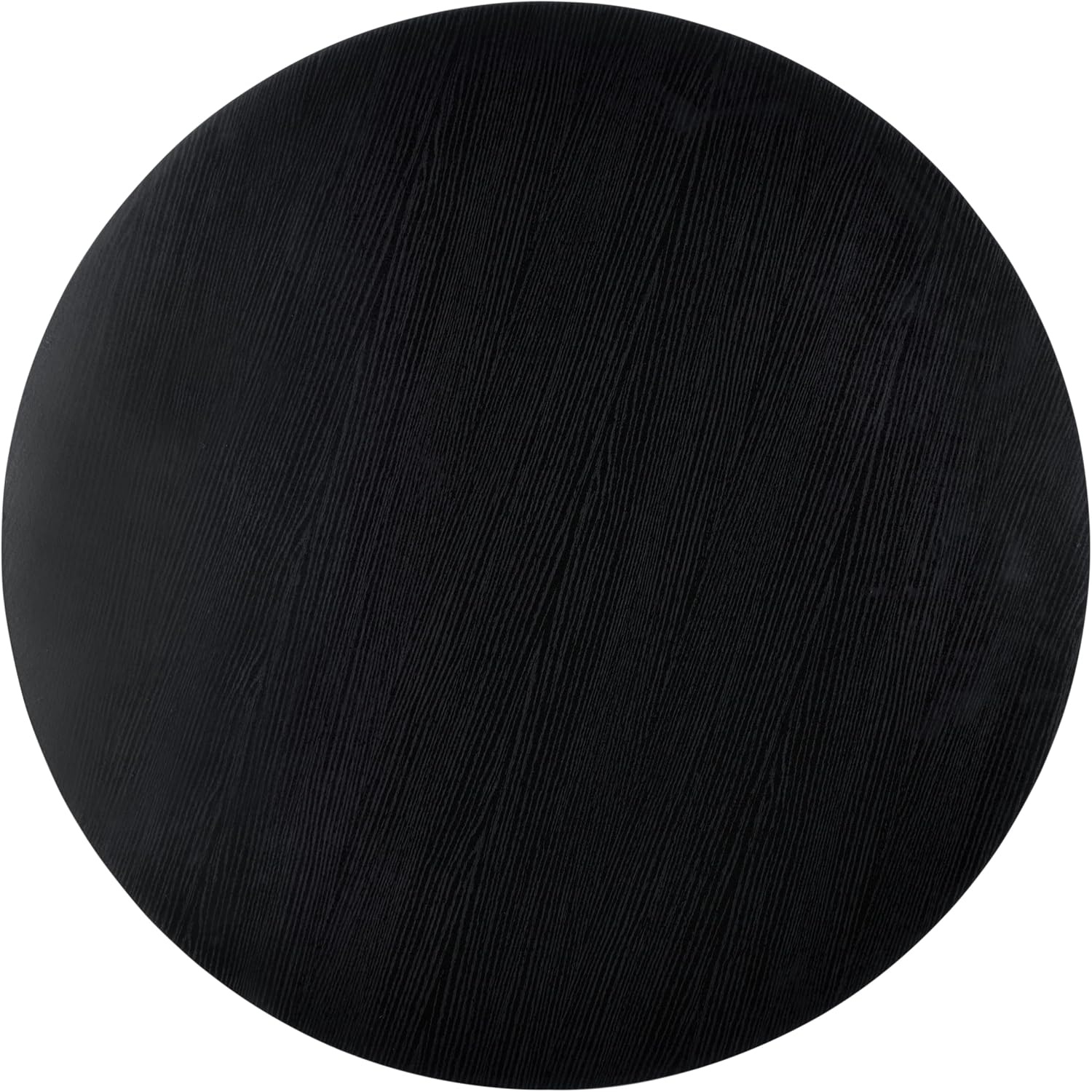image:imageSAFAVIEH Home Collection Detroitee Black Round Dining Table Modern Wooden Design Seats up to 4 DTB6400BBlack