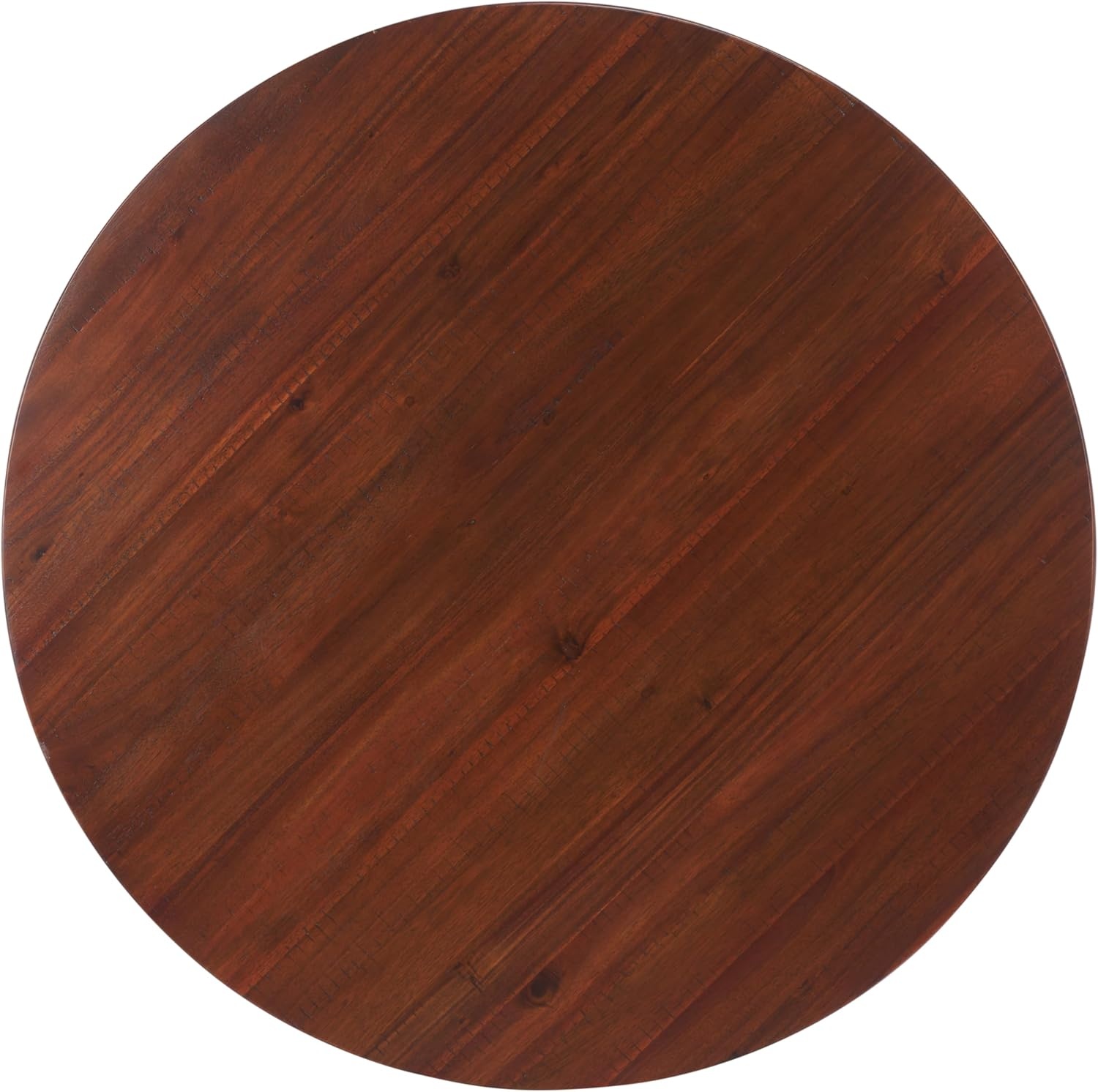 image:imageSAFAVIEH Home Collection Sergio Rustic Cafe Brown Round Dining Table Traditional Pedestal Design Seats up to 4 DTB9215ARustic Cafe