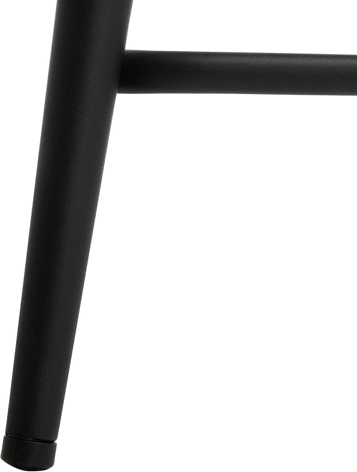 image:imageSAFAVIEH Home Collection Kelsey Shale VelvetBlack 24inch Kitchen Breakfast Nook Island Dining Pub Counter StoolBeige Black