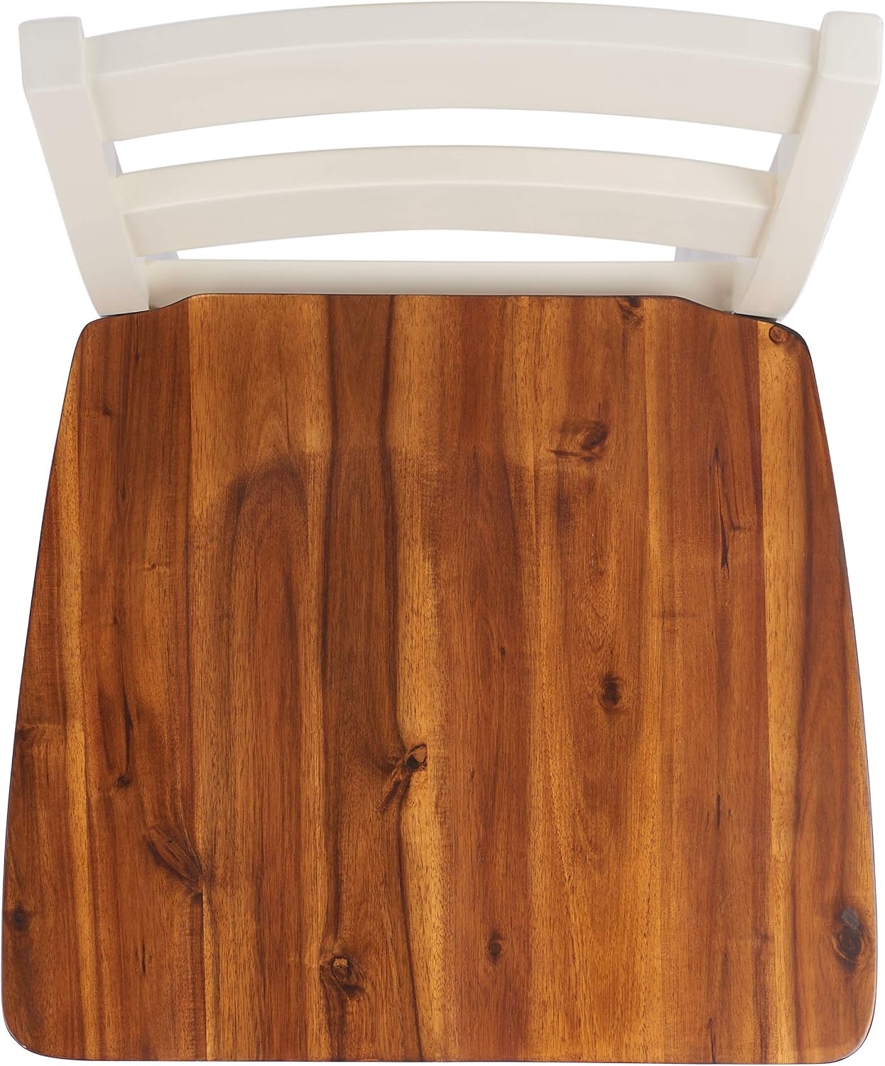 image:imageSAFAVIEH Home Collection Yuri White and Natural 24inch Counter Stool Set of 2