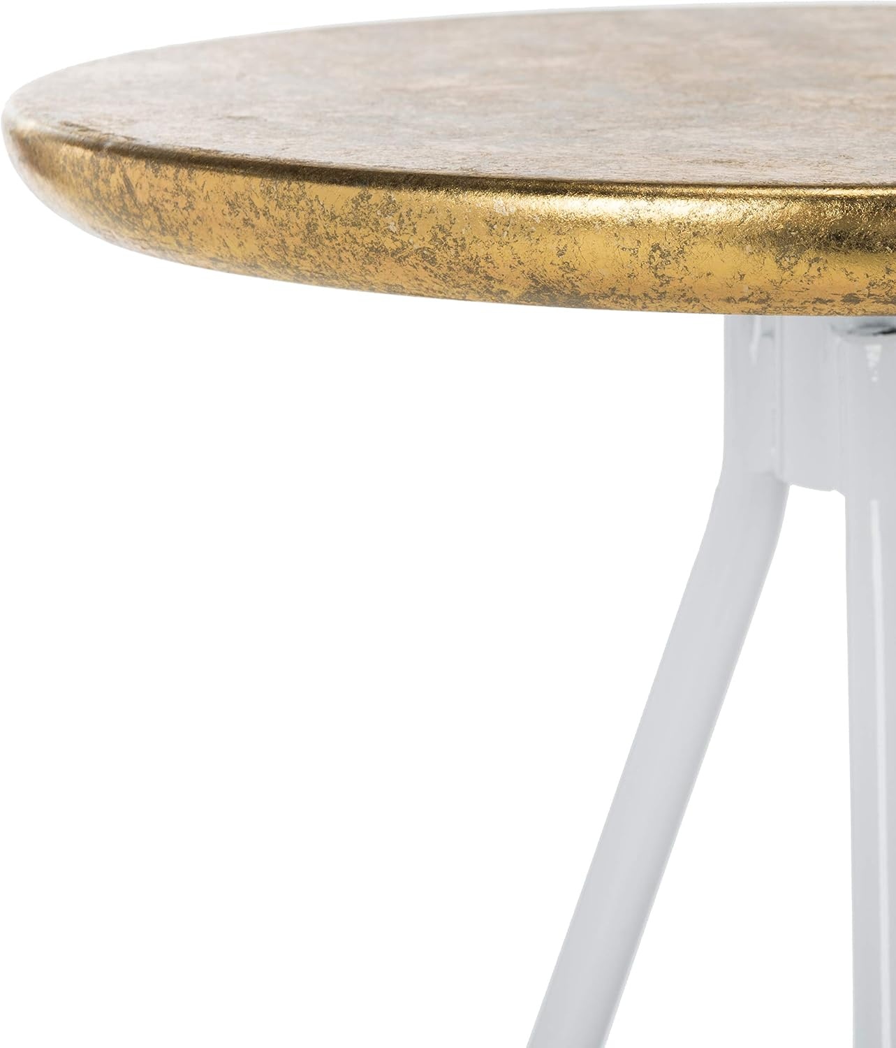 image:imageSafavieh Galexia Bar Stool GoldWhiteGold White