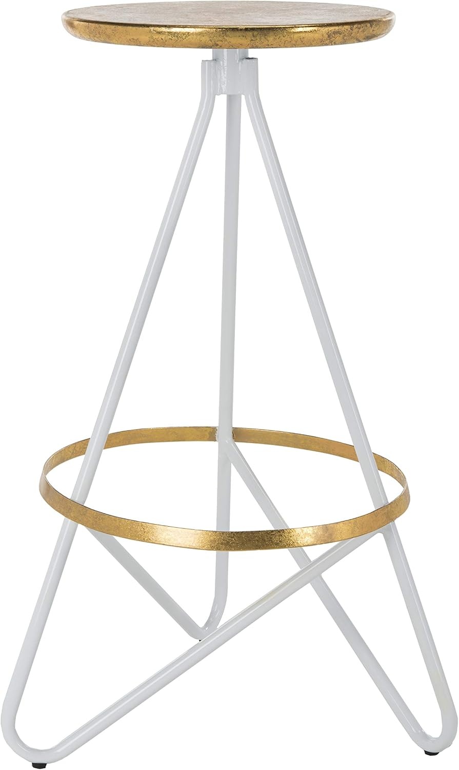 image:imageSafavieh Galexia Bar Stool GoldWhiteGold White