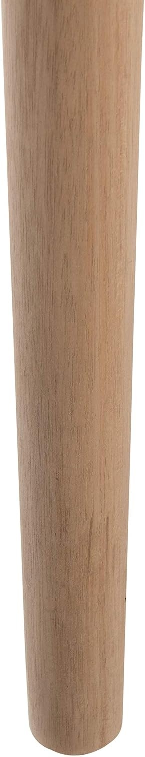 image:imageSafavieh Home Bandelier Scandinavian Brown Teak and White Leather 29inch Bar Stool