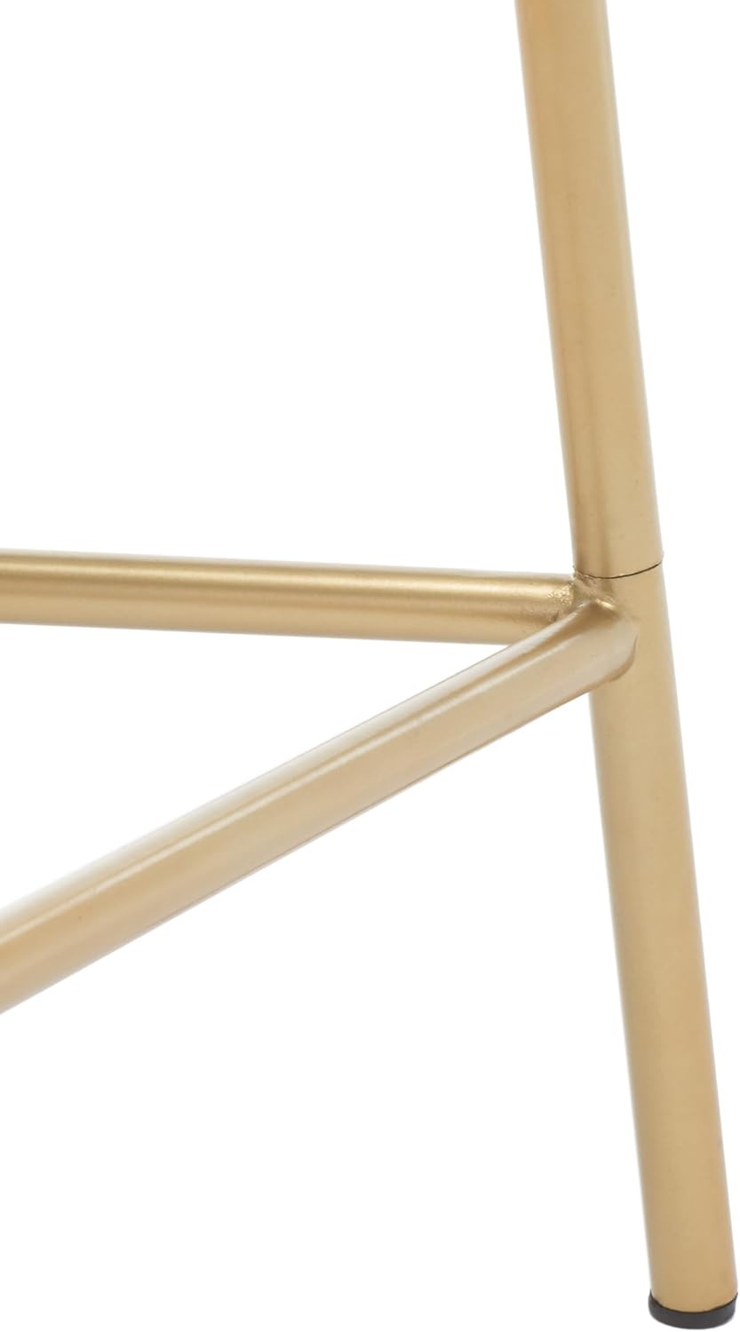 image:imageSafavieh Home Collection Addison Gold Wire Weaved 30inch Bar Stool