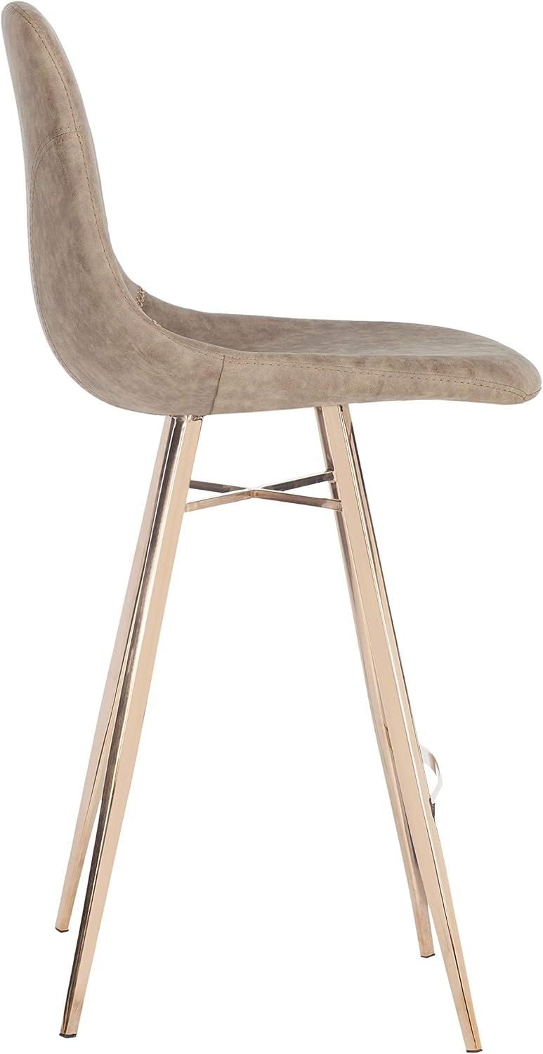 image:imageSafavieh Mathison Counter Stool BrownCopperBrown Copper