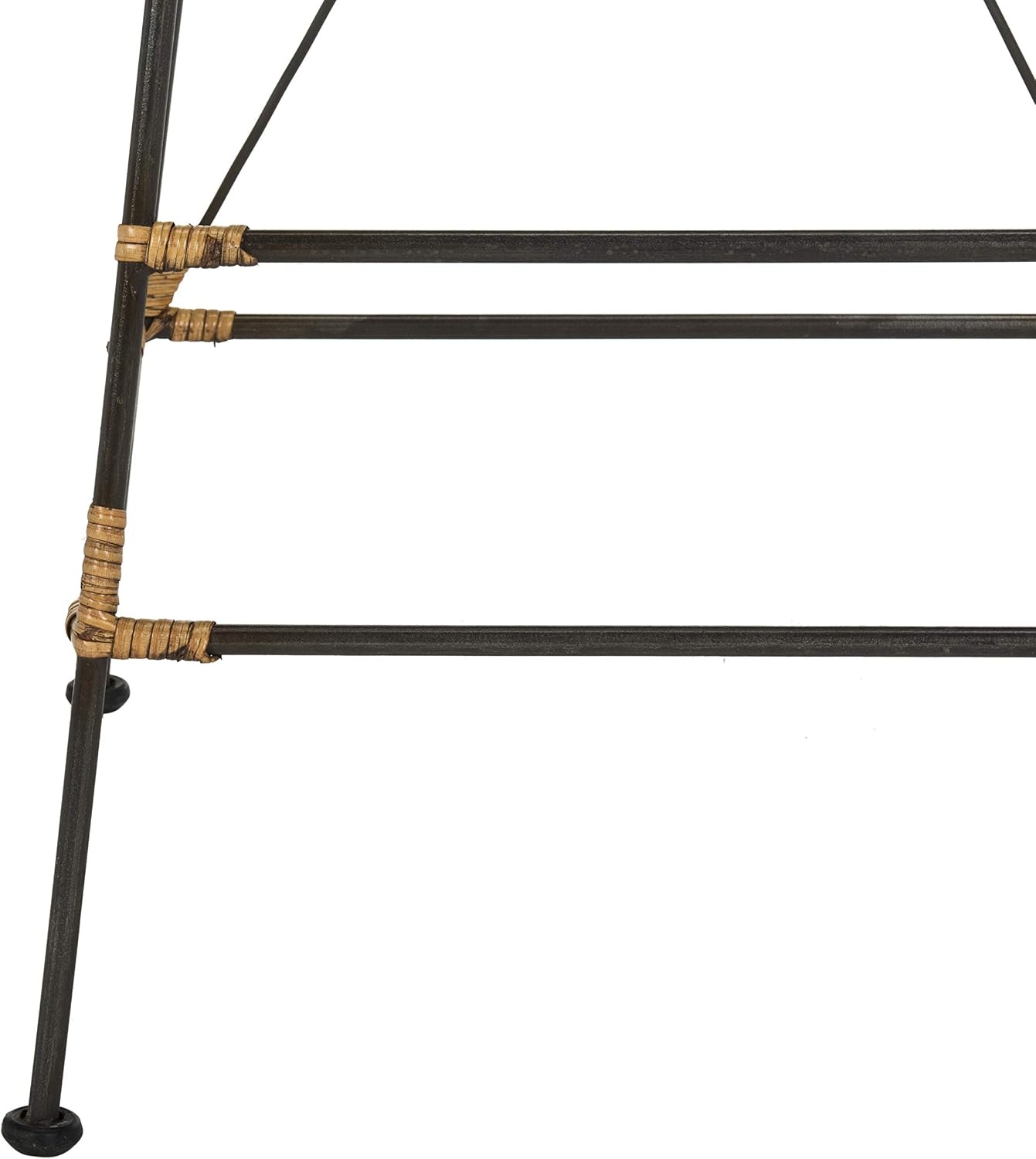 image:imageSafavieh Minerva Bar Stool ChocolateNatural Black