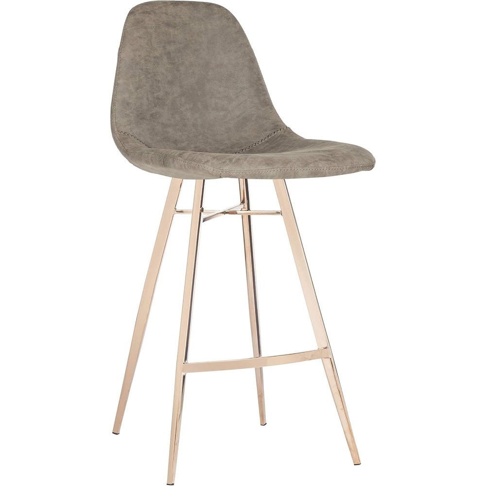 image:imageSafavieh Mathison Counter Stool BrownCopperTaupe Copper