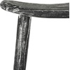 SAFAVIEH BST1000A Counter Stool, One Size, Black/White