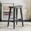 SAFAVIEH BST1000A Counter Stool, One Size, Black/White