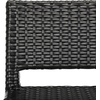 SAFAVIEH FOX5212A Collection Landry Black Indoor/Outdoor Bar Stool(Black)