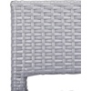 SAFAVIEH FOX5212A Collection Landry Black Indoor/Outdoor Bar Stool(Grey)