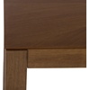 SAFAVIEH Furniture – Melo Dining Table – Walnut Wood Dining Table – Rectangular Kitchen & Dining Room Table, Fully Assembled, 65″ W x 35.4″ D x 30″ H (DTB4305A)(Walnut)