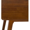 SAFAVIEH Furniture – Teru Rectangle Dining Table – Brown Solid Wood – Modern Dining Table – Ideal for Dining Room, Kitchen, 47.24″ W x 29.53″ D x 29.53″ H (DTB3600A)(Brown)