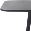 SAFAVIEH Home Collection – Damarius White Washed Solid Wood Drop Leaf Dining Table, Space-Saving Modern Design, Seats up to 4 (DTB8501B)(Matte Black)