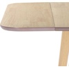 SAFAVIEH Home Collection – Damarius White Washed Solid Wood Drop Leaf Dining Table, Space-Saving Modern Design, Seats up to 4 (DTB8501B)(White Washed)