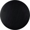 SAFAVIEH Home Collection – Detroitee Black Round Dining Table, Modern Wooden Design, Seats up to 4 (DTB6400B)(Black)