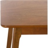 SAFAVIEH Home Collection – Forus Black Rectangular Dining Table, Classic Wood Design, Seats up to 4 (DTB1409B)(Walnut)