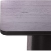 SAFAVIEH Home Collection – Howard Natural Oak Wood Dining Table, Modern Rectangle Pedestal Base, Contemporary Design (SFV7250A)(Black)