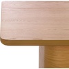 SAFAVIEH Home Collection – Howard Natural Oak Wood Dining Table, Modern Rectangle Pedestal Base, Contemporary Design (SFV7250A)(Natural)
