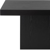 SAFAVIEH Home Collection Assana Natural Brown Dining Table(Black)