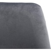 SAFAVIEH Home Collection Kelsey Shale Velvet/Black 24-inch Kitchen Breakfast Nook Island Dining Pub Counter Stool(Shale / Black)