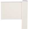 SAFAVIEH Home Collection Yuri White and Natural 24-inch Counter Stool (Set of 2)