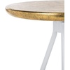 Safavieh Galexia Bar Stool, Gold/White(Gold / White)
