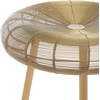 Safavieh Home Collection Addison Gold Wire Weaved 30-inch Bar Stool