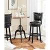 Safavieh Home Collection Lazzaro Sierra Brown 29-inch Bar Stool(Black)