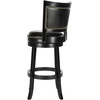 Safavieh Home Collection Lazzaro Sierra Brown 29-inch Bar Stool(Black)