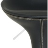 Safavieh Home Collection Shedrack Black Adjustable Swivel Gas Lift 23.2-31.7-inch Bar Stool(Black)