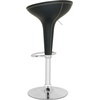 Safavieh Home Collection Shedrack Black Adjustable Swivel Gas Lift 23.2-31.7-inch Bar Stool(Black)